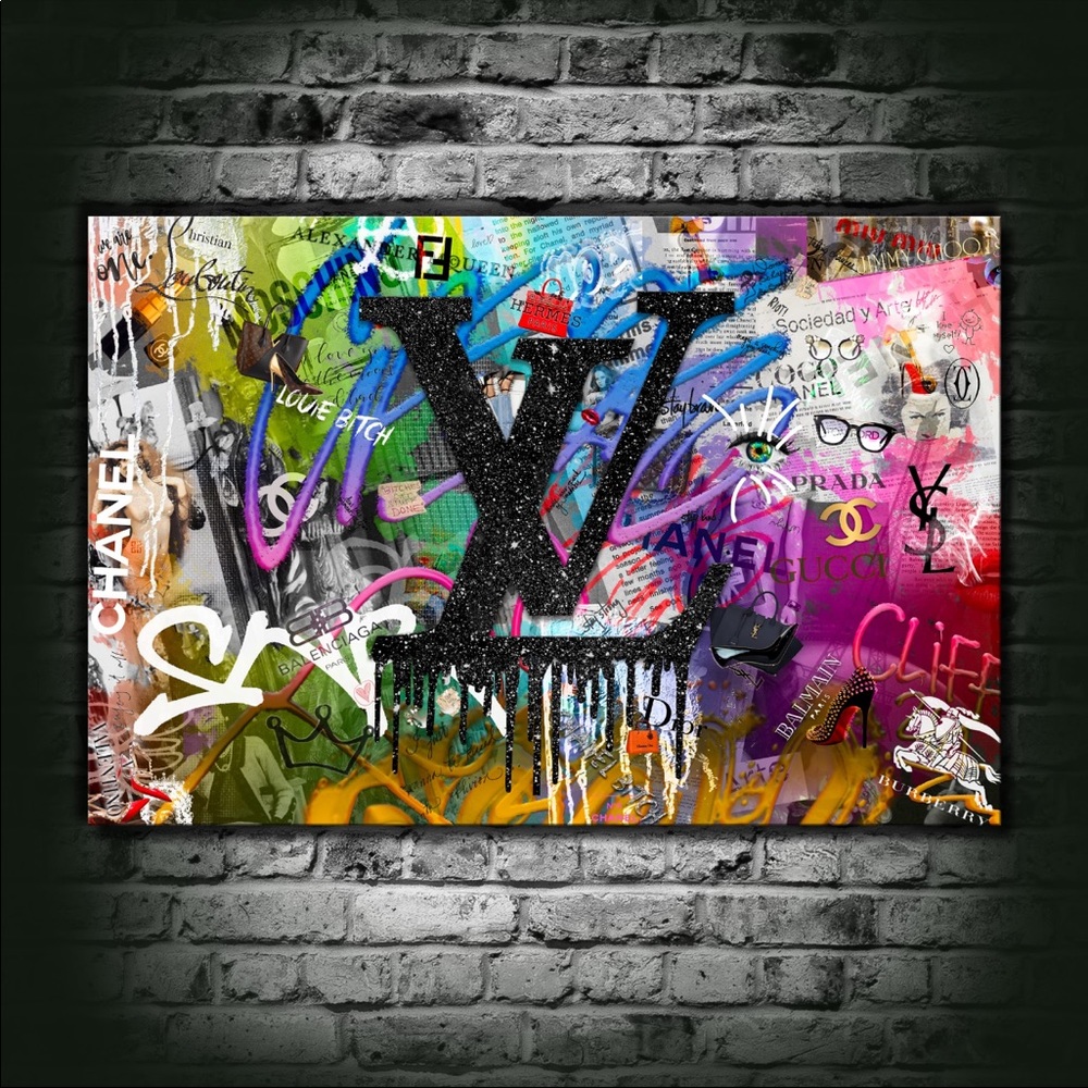 20 x 28 Urban LV Canvas Print Art